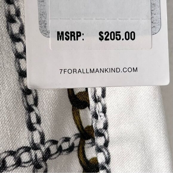 7 for all mankind high waist ankle skinny jeans 🔥 NWT 🔥 Size 25 - Picture 4 of 7